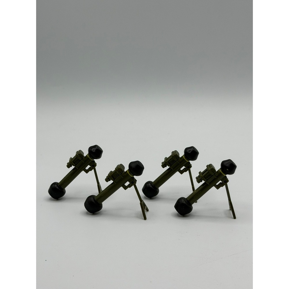 Lot of 4 Power Team Elite 1:18 M47 Dragon Missile Launcher Weapon GI Joe MC